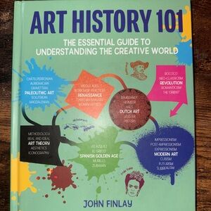 Art History 101 by - Colorful Home Art Book